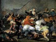 Francisco de goya y Lucientes The Second of May, 1808 oil